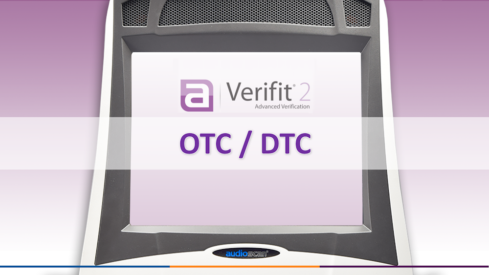 Verifit2 Screen Tour - OTC/DCT